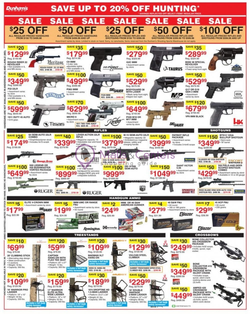 Dunham's Sports Weekly Ad sales & flyers specials MallsCenters