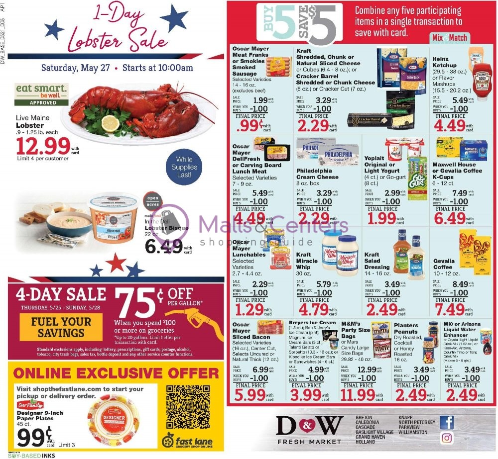 Weekly ad for D&W Fresh Market valid: 05/21/2023 - 05/29/2023, page 11