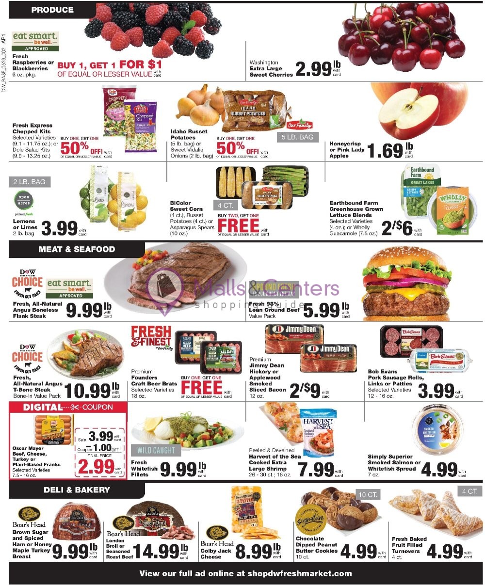 Weekly ad for D&W Fresh Market valid: 06/23/2024 - 06/29/2024, page 3