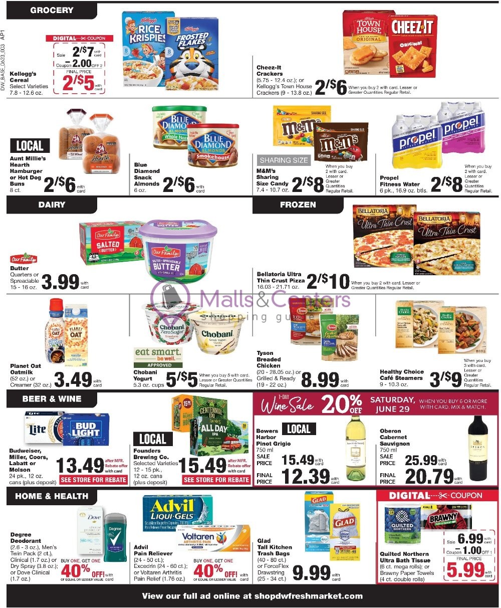 Weekly ad for D&W Fresh Market valid: 06/23/2024 - 06/29/2024, page 4