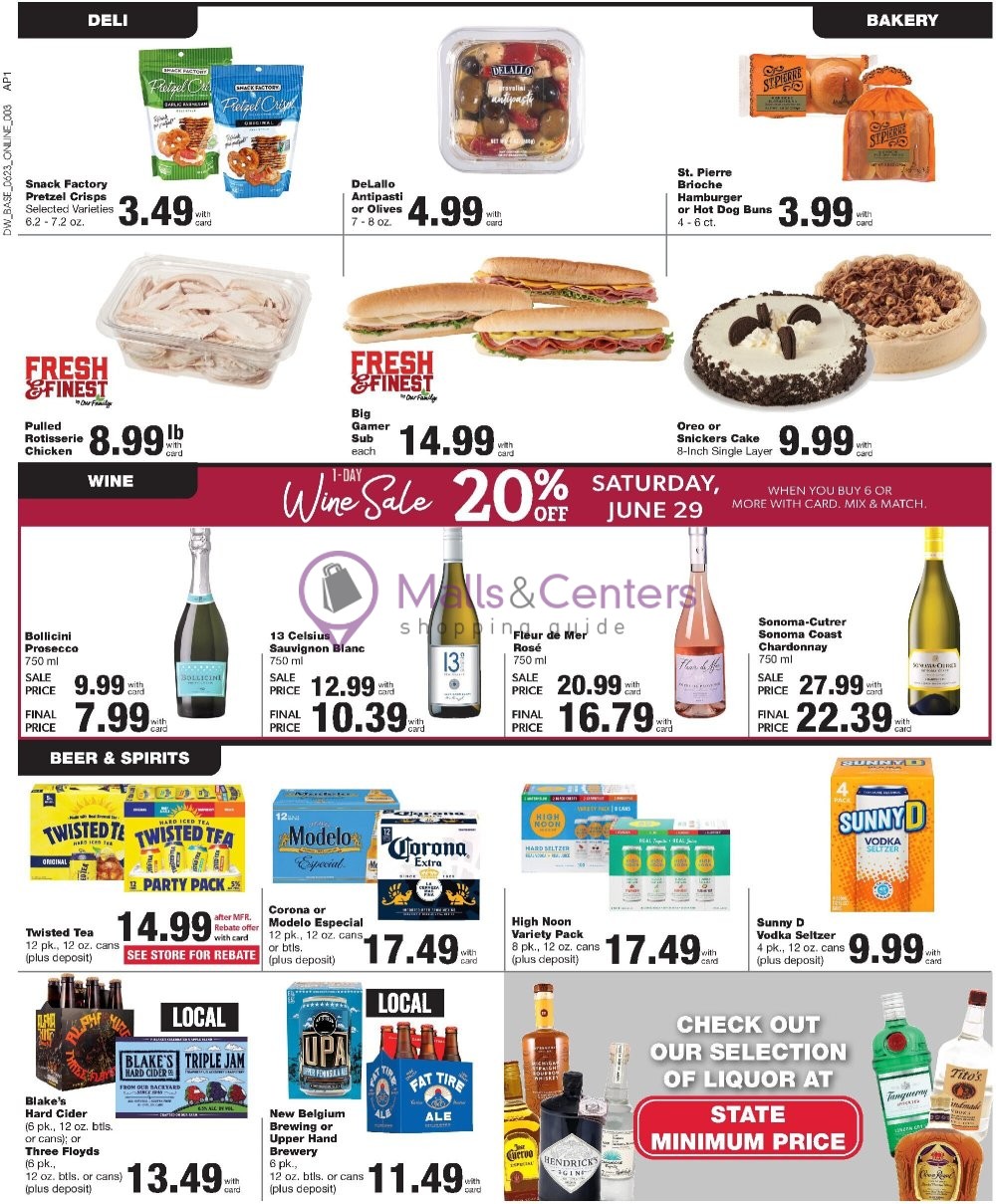 Weekly ad for D&W Fresh Market valid: 06/23/2024 - 06/29/2024, page 7