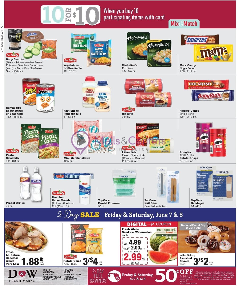 Weekly ad for D&W Fresh Market valid: 06/02/2024 - 06/08/2024, page 2