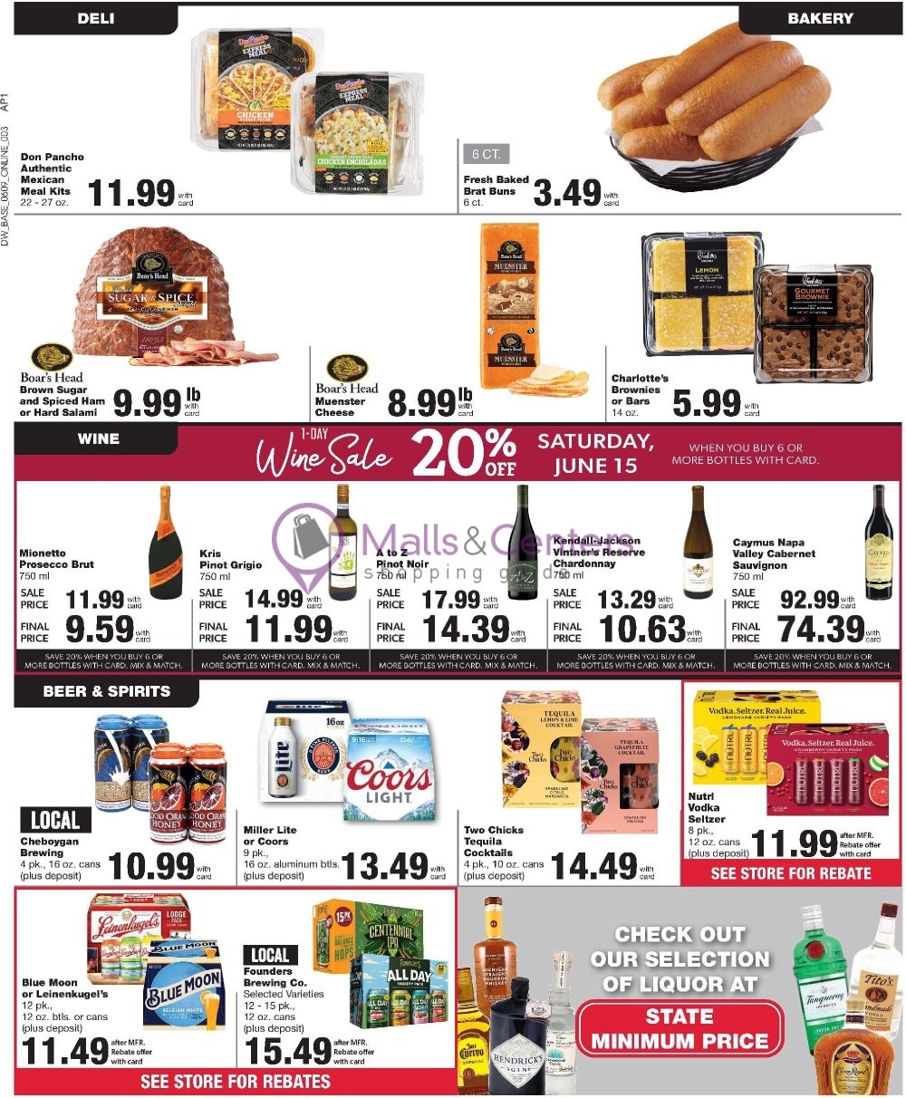 Weekly ad for D&W Fresh Market valid: 06/09/2024 - 06/15/2024, page 9
