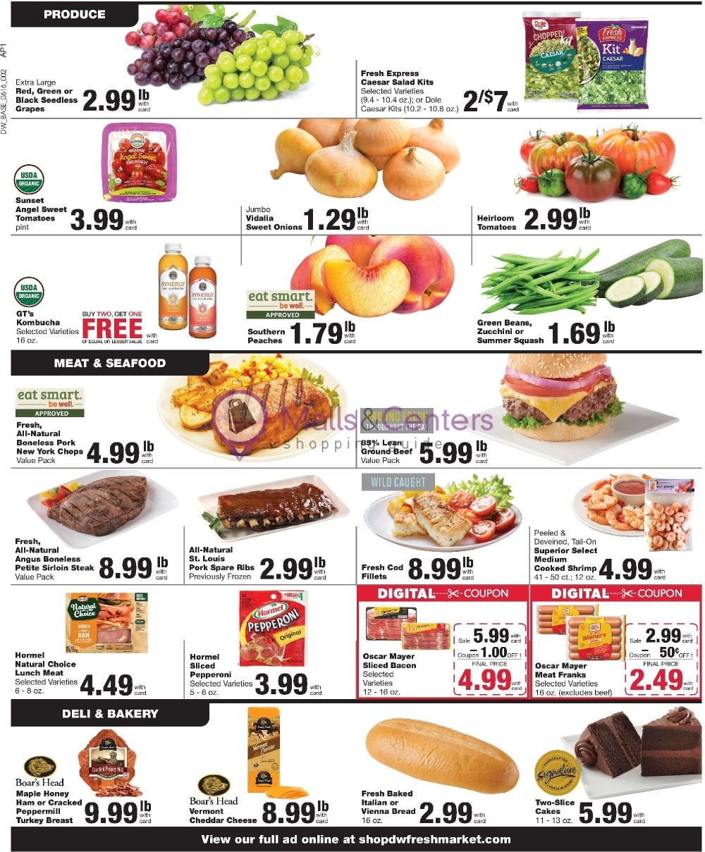 Weekly ad for D&W Fresh Market valid: 06/16/2024 - 06/22/2024, page 3