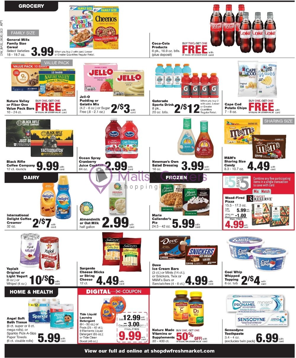 Weekly ad for D&W Fresh Market valid: 06/30/2024 - 07/06/2024, page 5