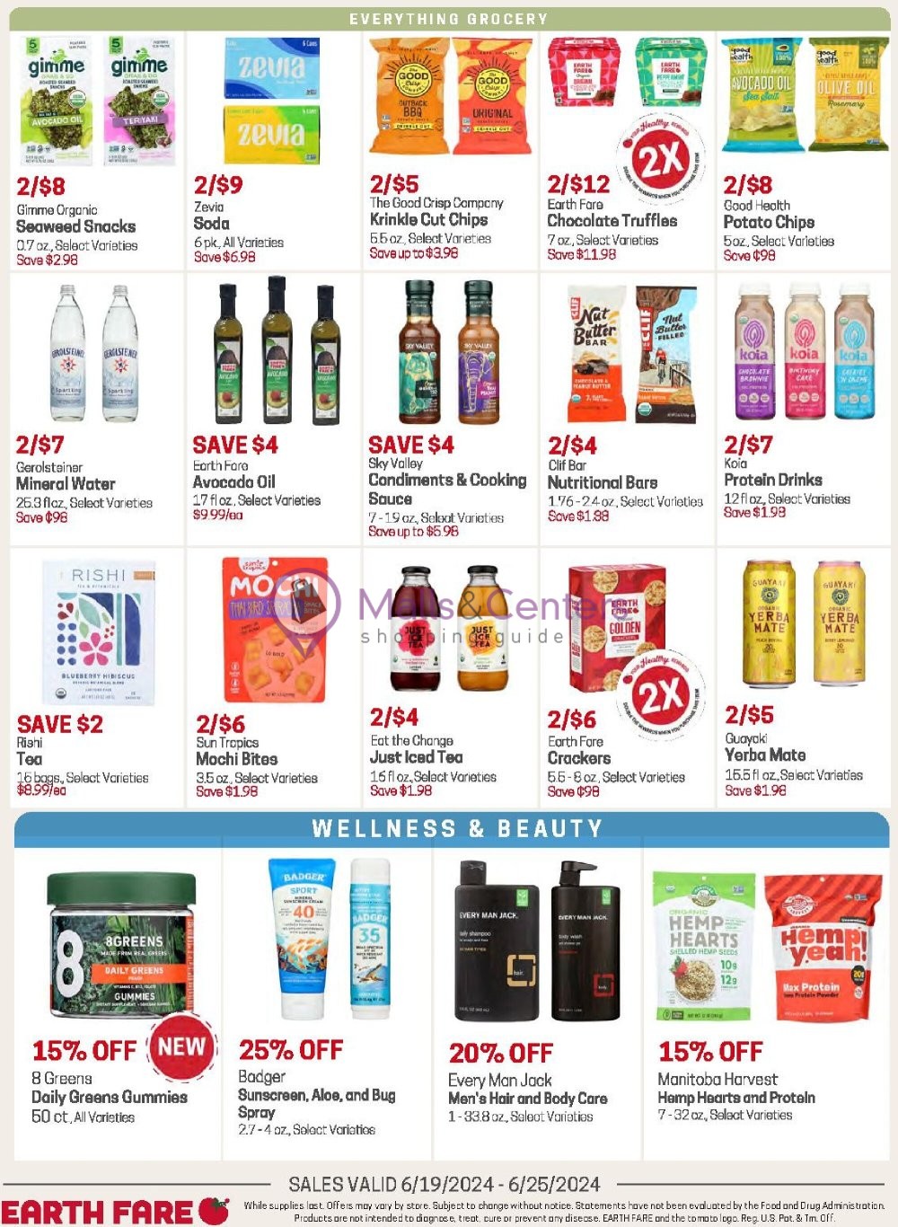Weekly ad for Earth Fare valid: 06/19/2024 - 06/25/2024, page 4