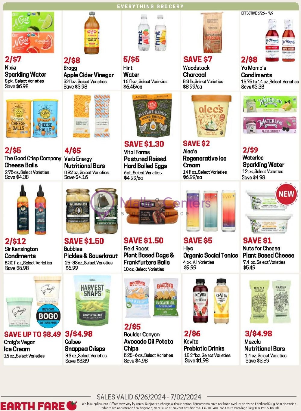 Weekly ad for Earth Fare valid: 06/26/2024 - 07/02/2024, page 3