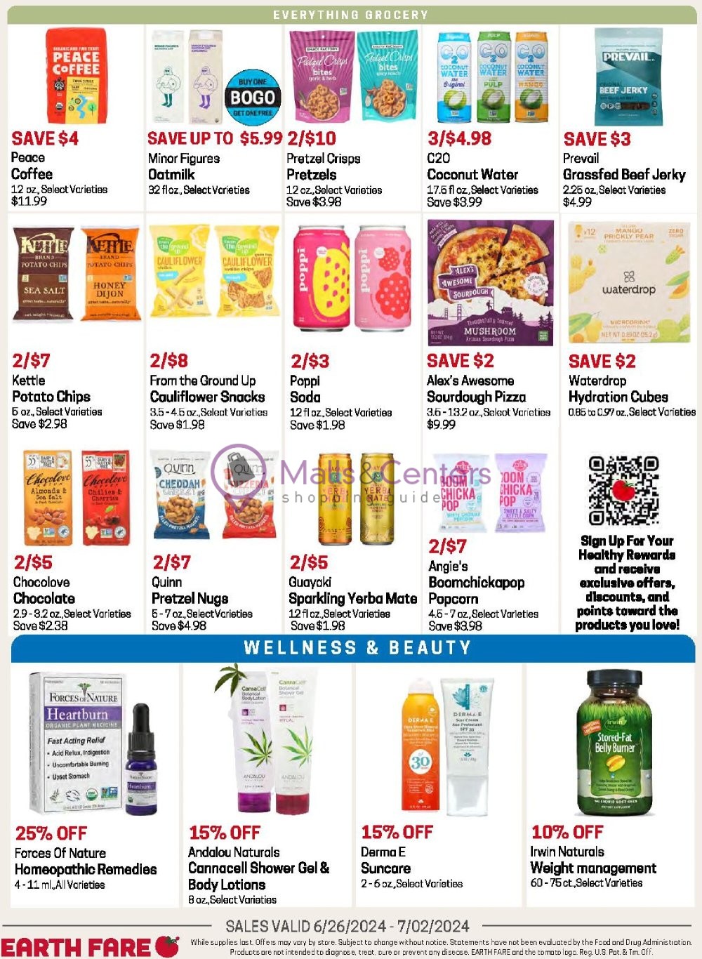 Weekly ad for Earth Fare valid: 06/26/2024 - 07/02/2024, page 4