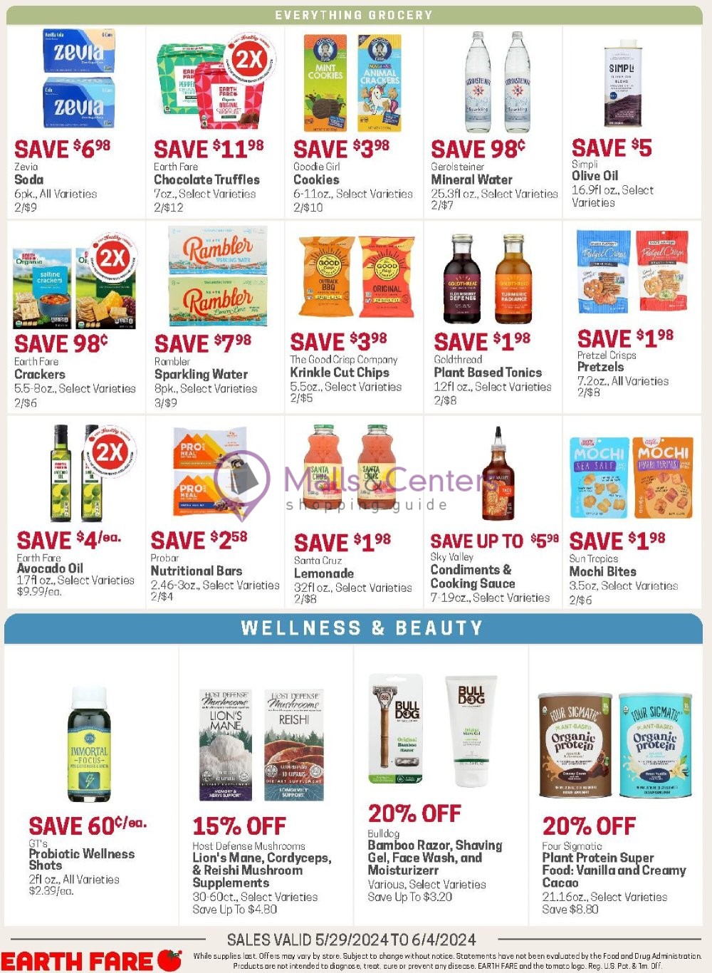 Weekly ad for Earth Fare valid: 05/29/2024 - 06/04/2024, page 4