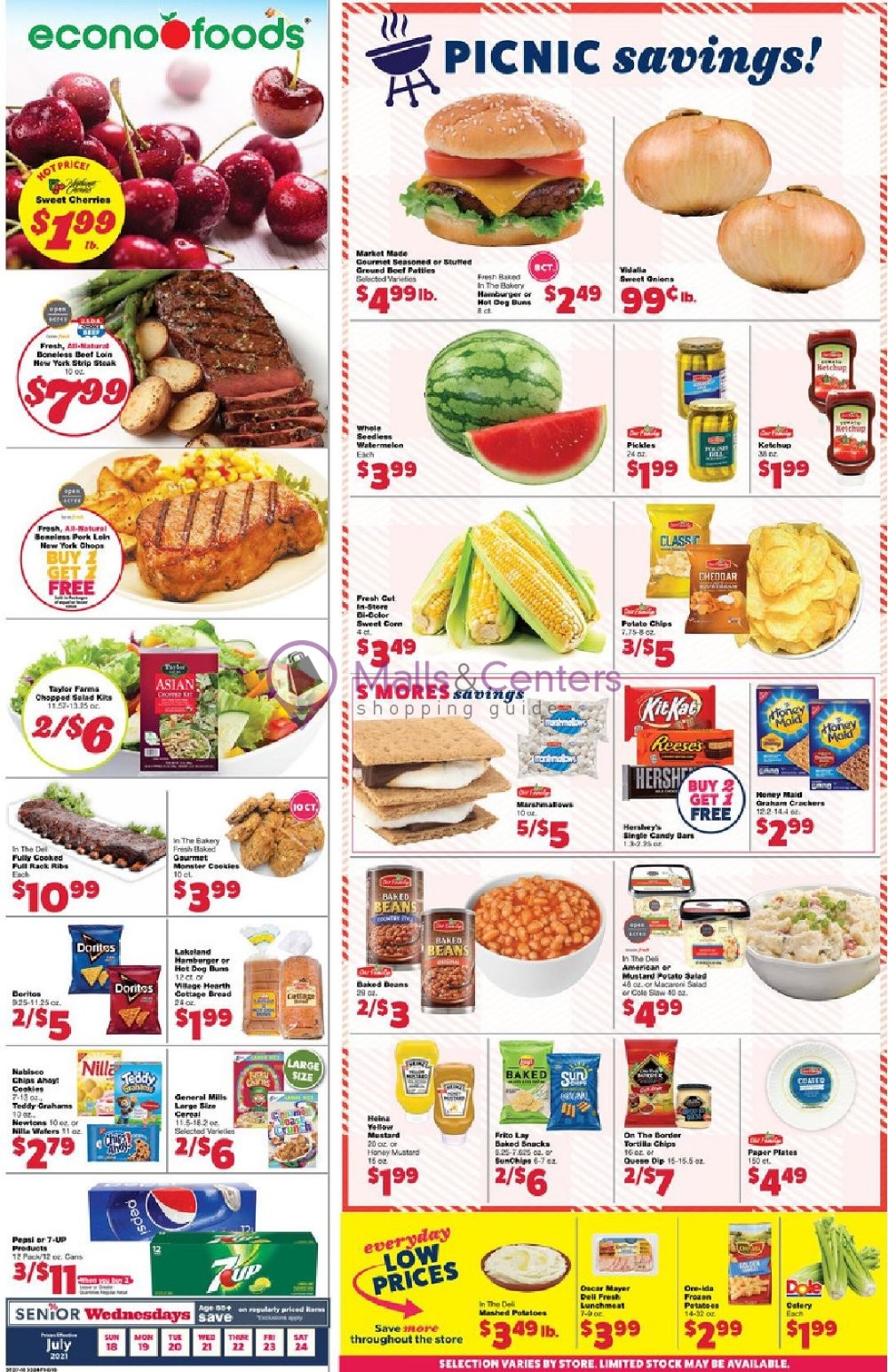EconoFoods Weekly ad valid from 07/18/2021 to 07/24/2021 MallsCenters