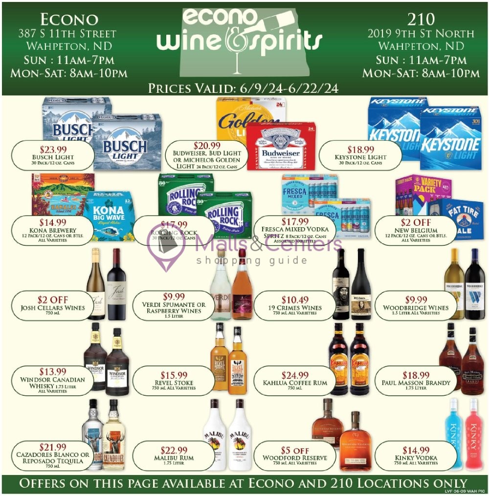 Weekly ad for EconoFoods valid: 06/09/2024 - 06/15/2024, page 10