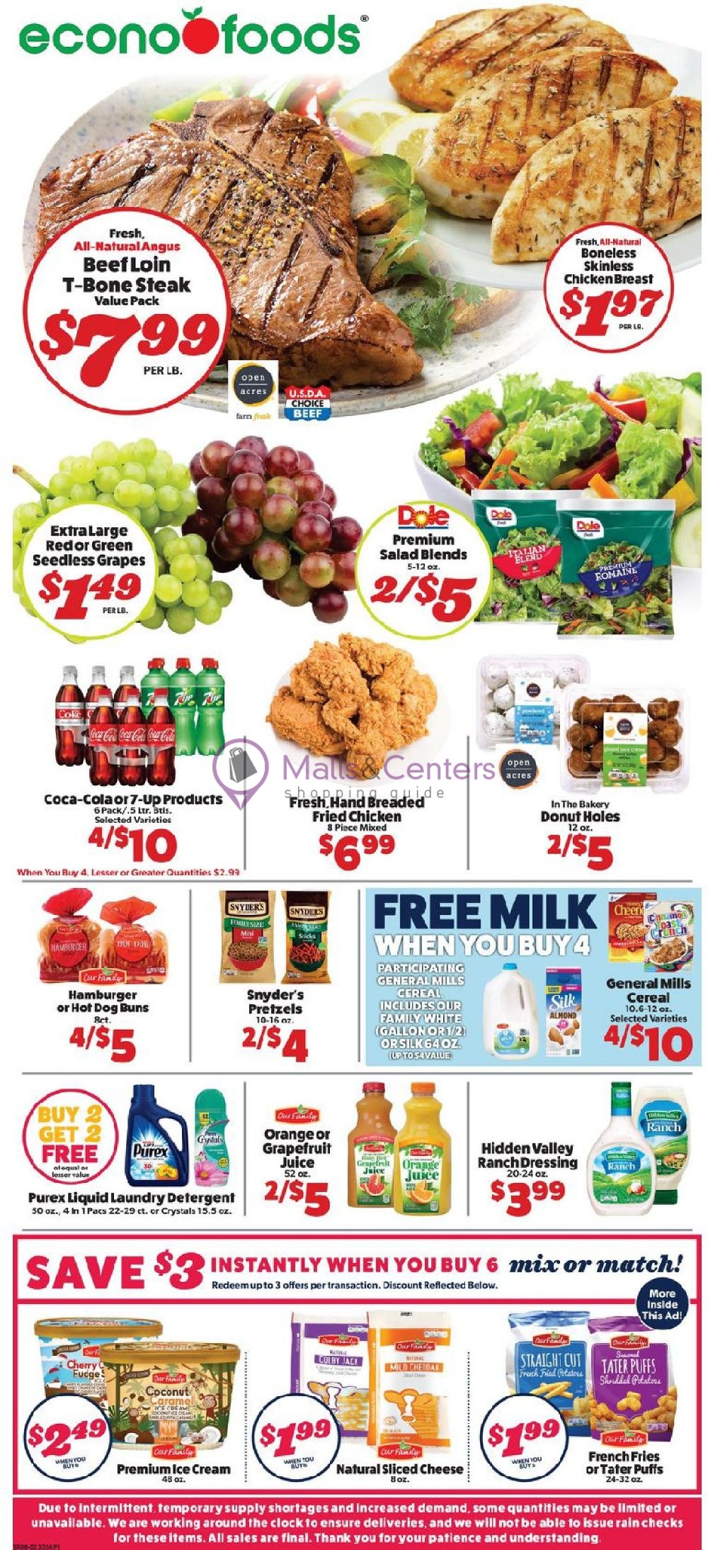 EconoFoods Weekly ad valid from 08/02/2020 to 08/08/2020 MallsCenters