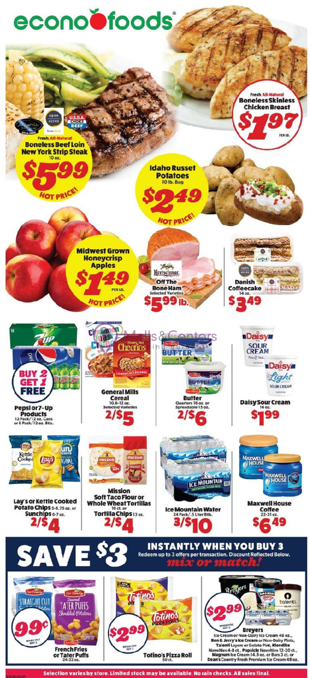 EconoFoods Weekly ad valid from 10/04/2020 to 10/10/2020 MallsCenters