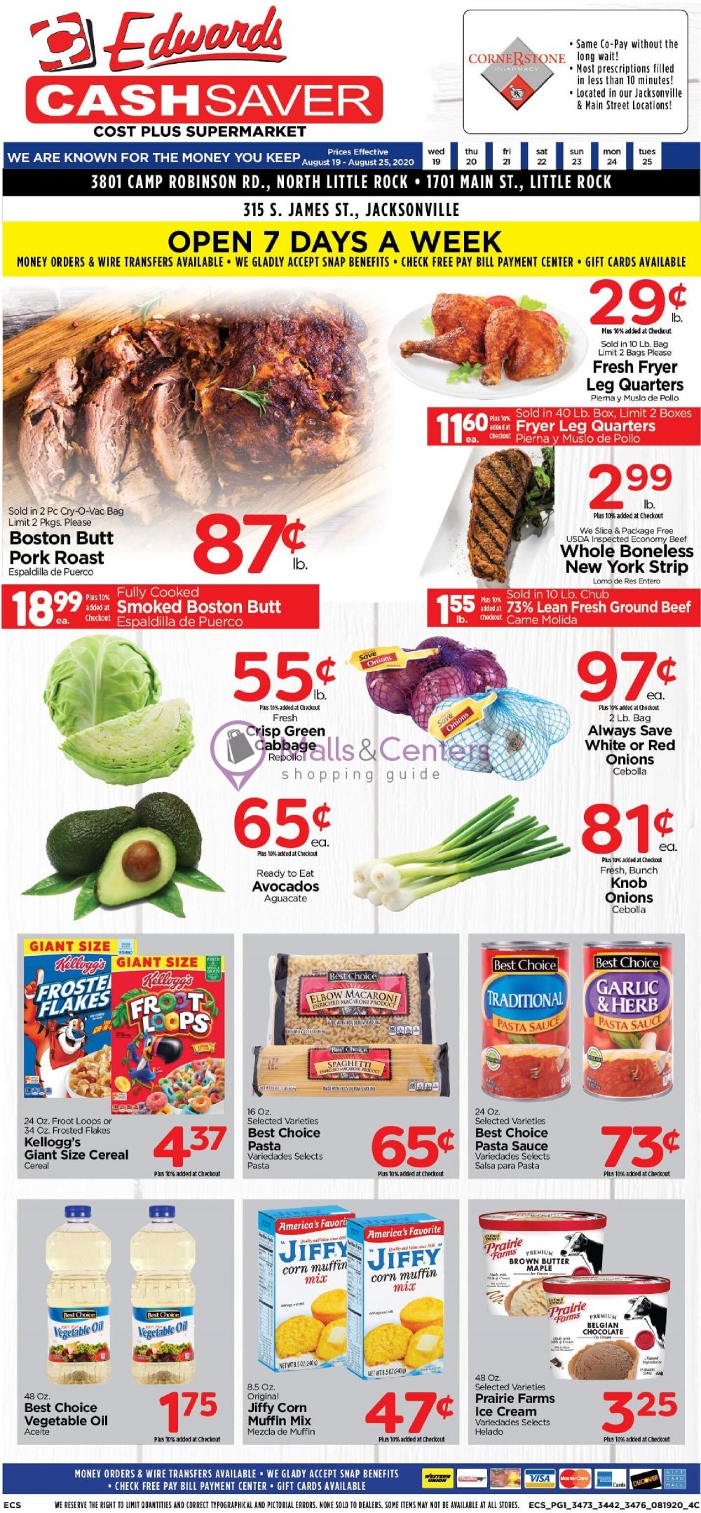 Edwards Cash Saver Weekly Ad sales & flyers specials MallsCenters