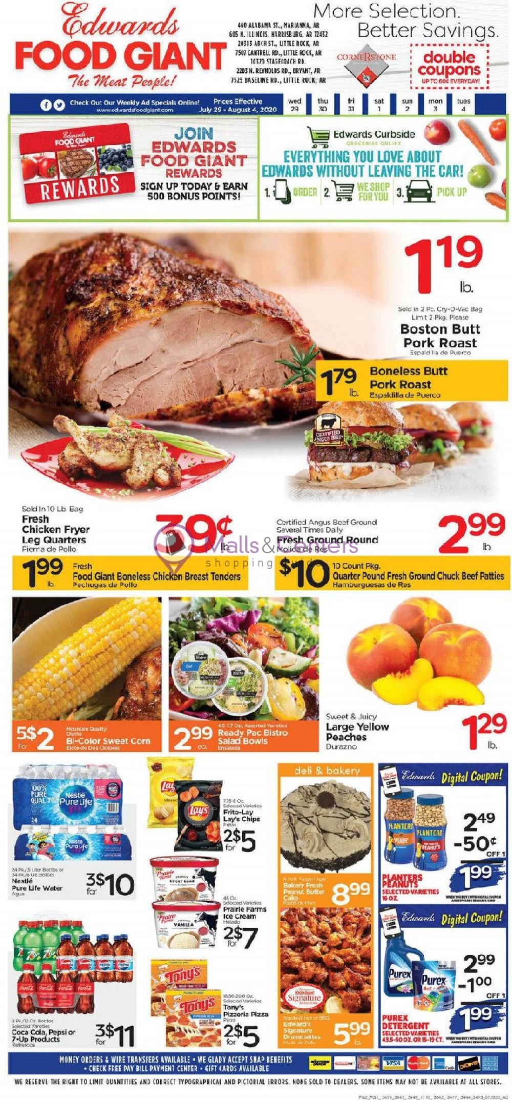 Edwards Food Giant Weekly ad valid from 07/29/2020 to 08/04/2020 MallsCenters
