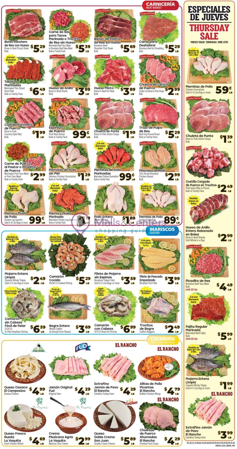 Weekly ad for El Rancho Supermercado valid: 06/12/2024 - 06/18/2024, page 3