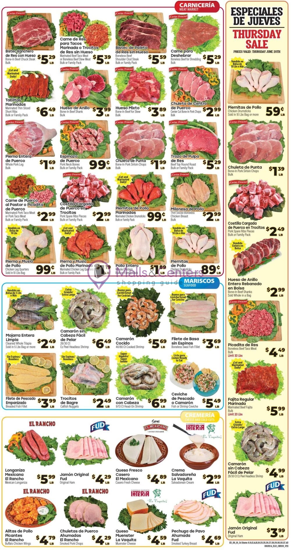Weekly ad for El Rancho Supermercado valid: 06/19/2024 - 06/25/2024, page 3