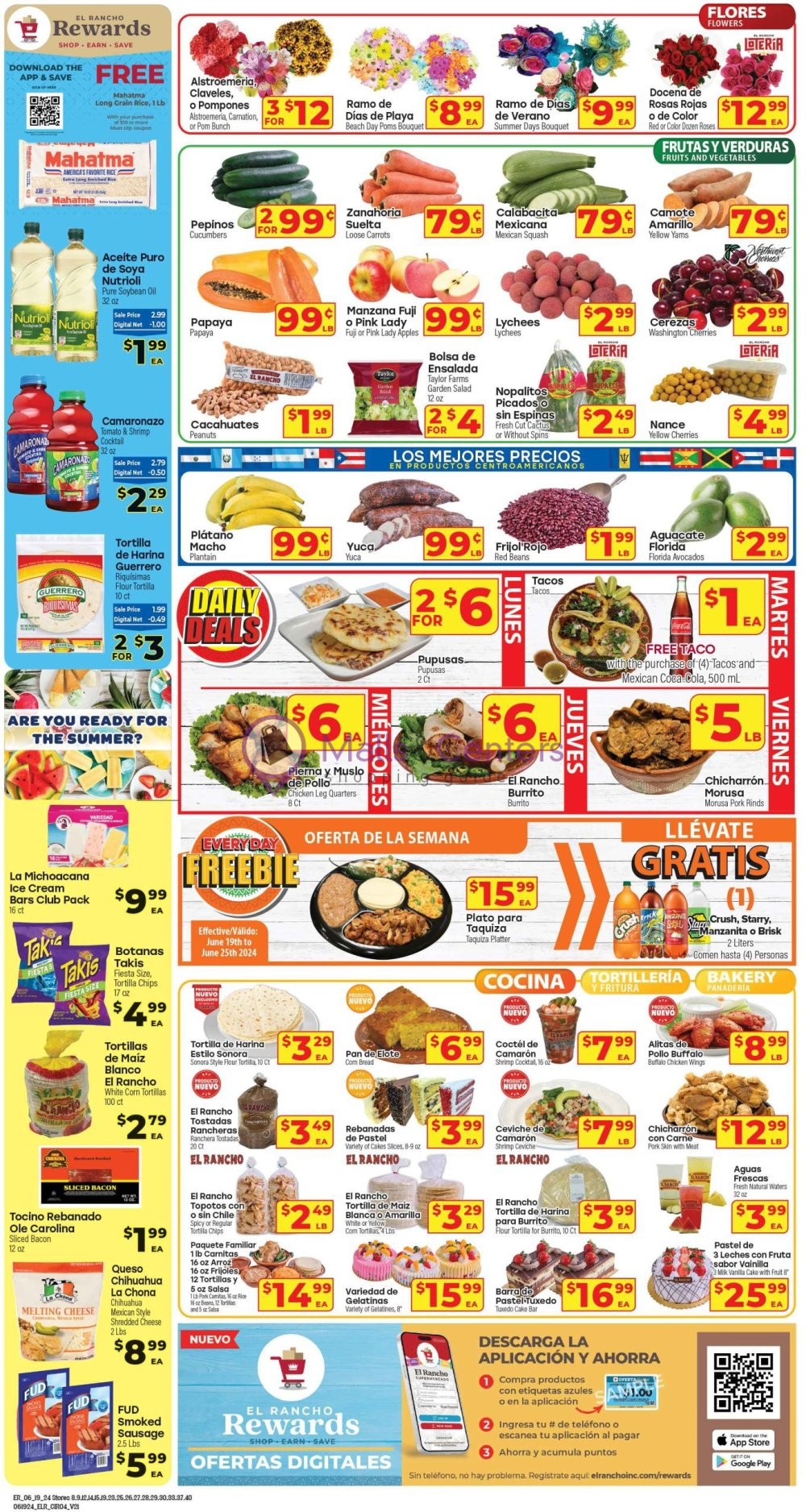 Weekly ad for El Rancho Supermercado valid: 06/19/2024 - 06/25/2024, page 4