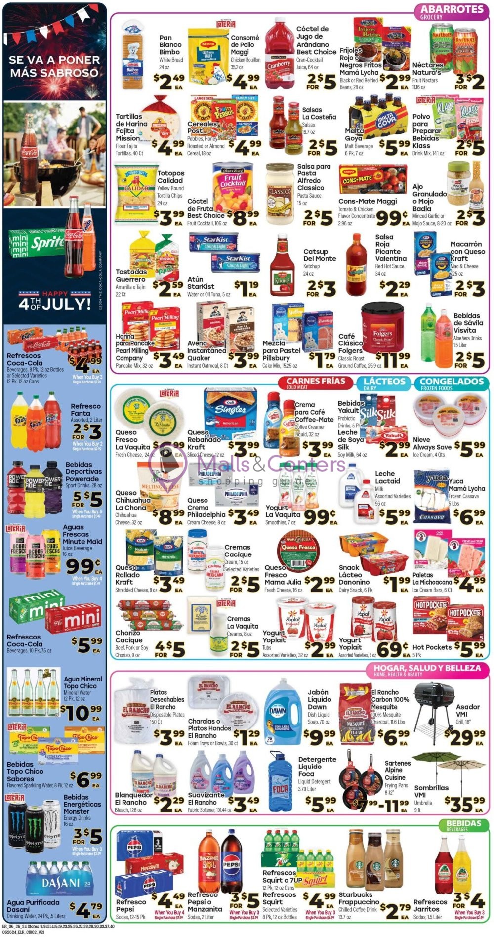 Weekly ad for El Rancho Supermercado valid: 06/26/2024 - 07/02/2024, page 2