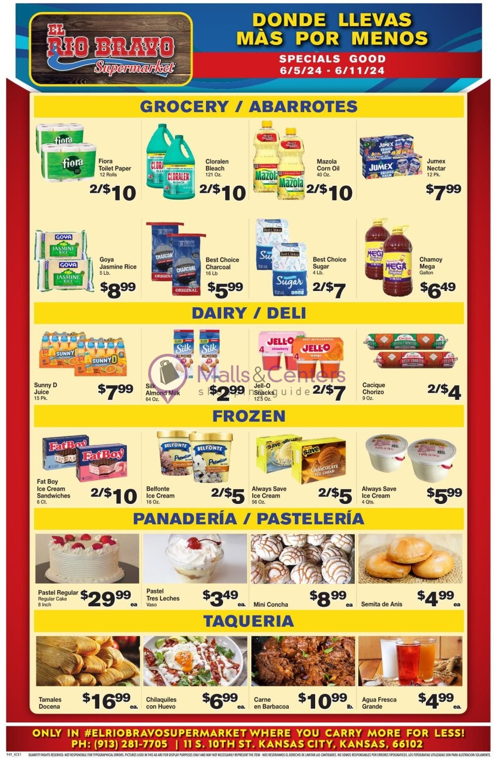 Weekly ad for El Rio Bravo Supermarket valid: 06/05/2024 - 06/11/2024, page 2