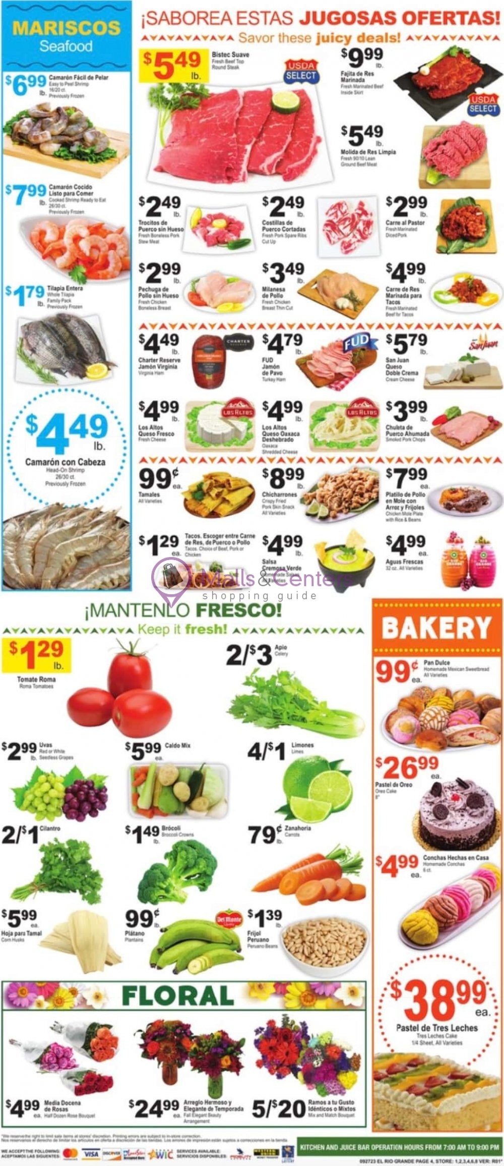 Weekly ad for El Rio Grande valid: 09/27/2023 - 10/03/2023, page 5