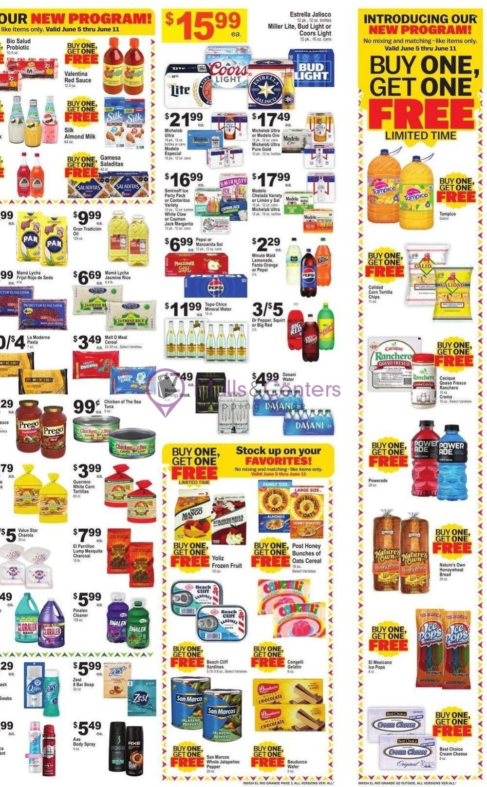 Weekly ad for El Rio Grande valid: 06/05/2024 - 06/11/2024, page 3