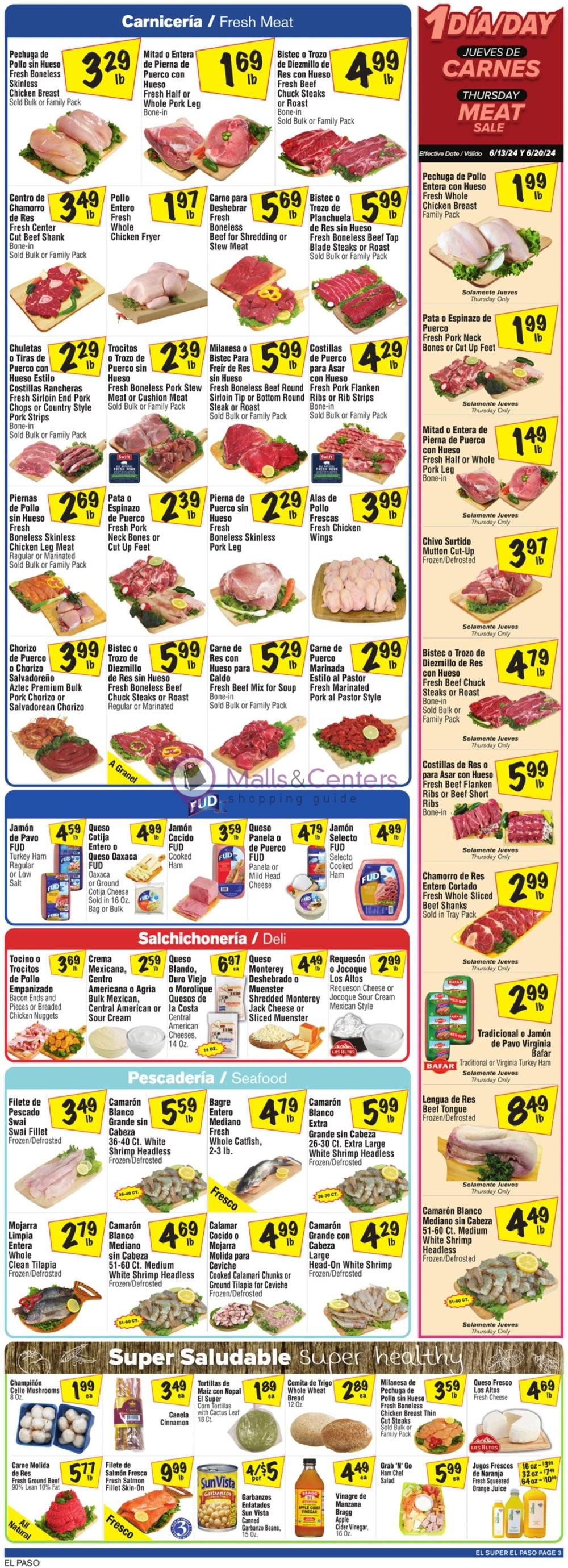 Weekly ad for El Super valid: 06/12/2024 - 06/25/2024, page 3