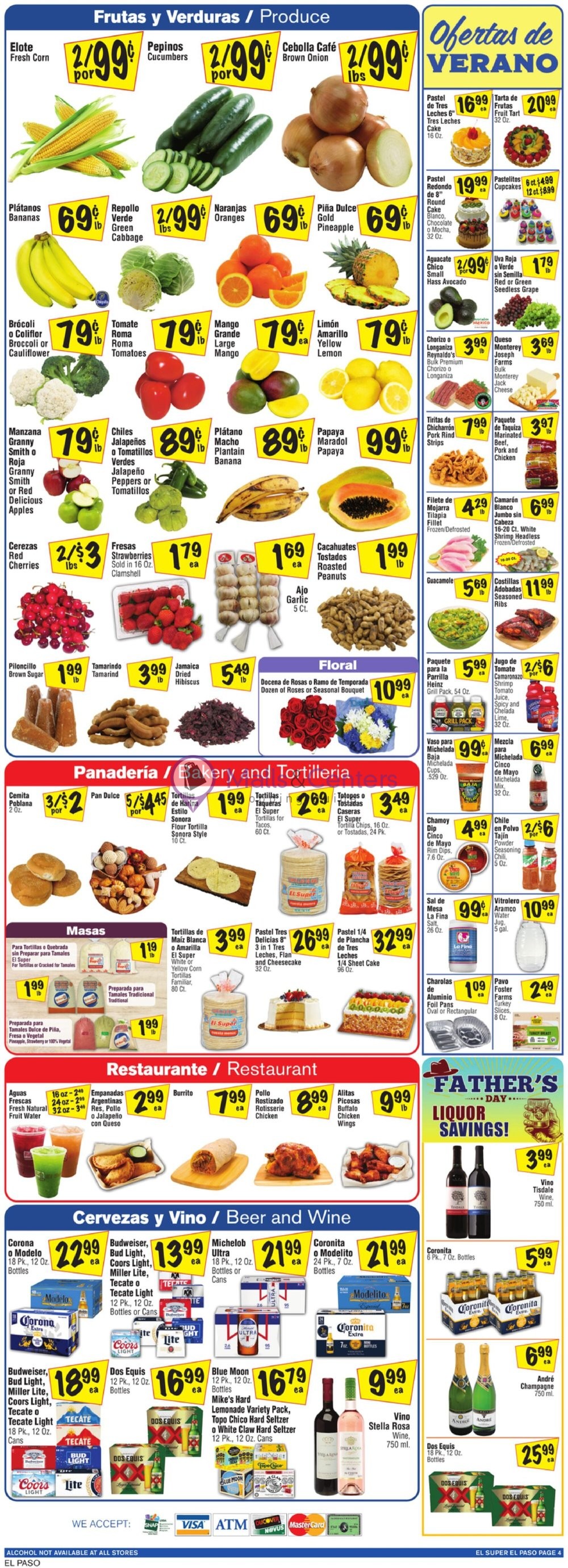 Weekly ad for El Super valid: 06/12/2024 - 06/25/2024, page 4