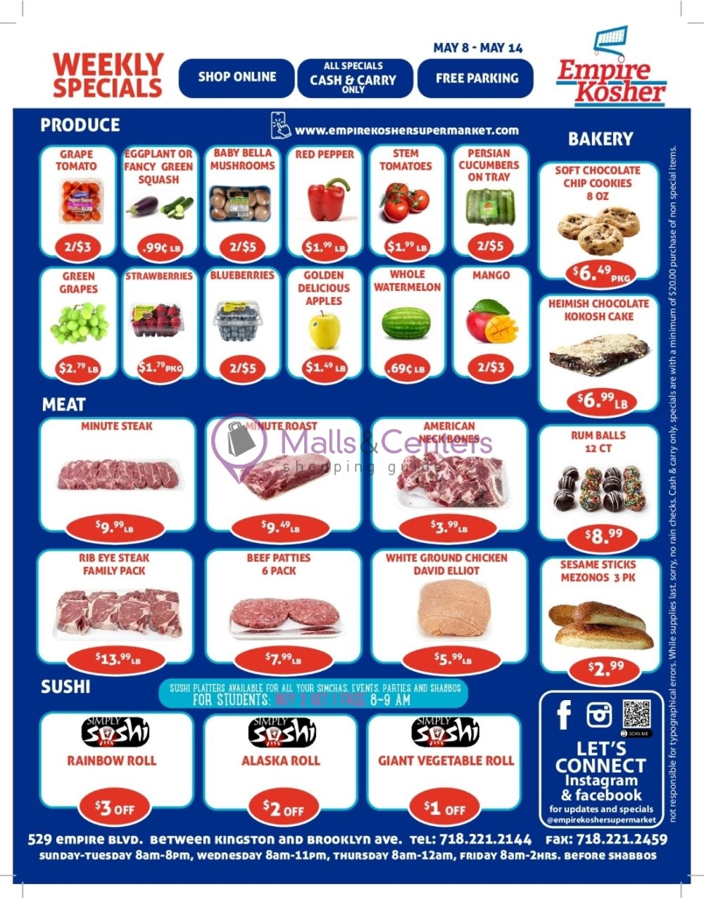 Weekly ad for Empire Kosher Supermarket valid: 05/08/2024 - 05/14/2024, page 2