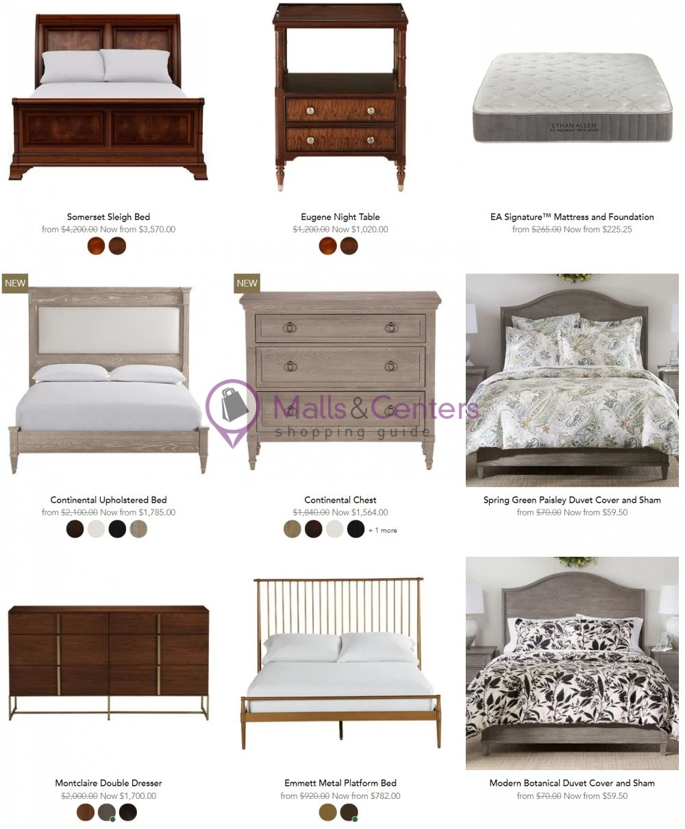 Ethan Allen Weekly Ad sales & flyers specials MallsCenters