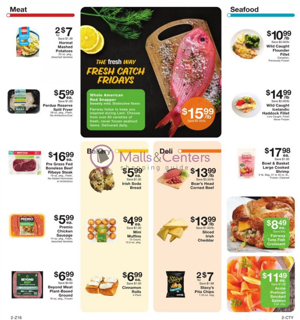 Fairway Market Weekly ad valid from 03/17/2023 to 03/23/2023 MallsCenters