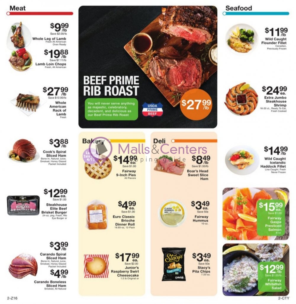 Fairway Market Weekly ad valid from 04/08/2022 to 04/14/2022 MallsCenters