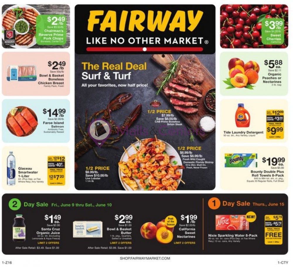 Fairway Market Weekly ad valid from 06/09/2023 to 06/15/2023 - MallsCenters