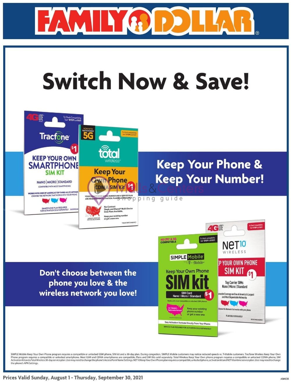 Family Dollar Weekly Ad sales & flyers specials MallsCenters