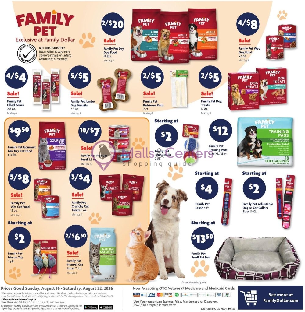 Weekly ad for Family Dollar valid: 08/16/2026 - 08/22/2026, page 12