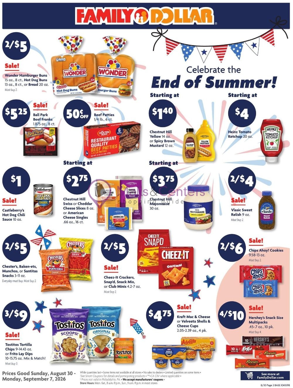 Weekly ad for Family Dollar valid: 08/30/2026 - 09/07/2026, page 3