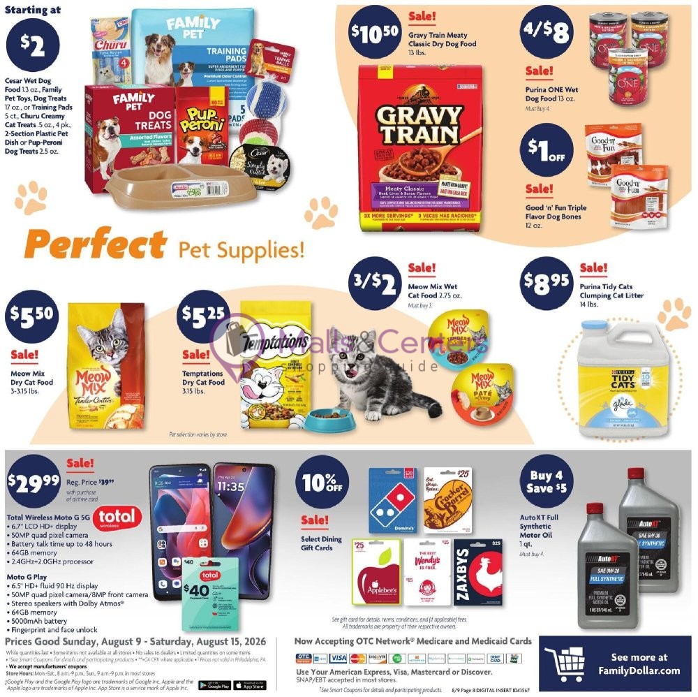 Weekly ad for Family Dollar valid: 08/09/2026 - 08/15/2026, page 12