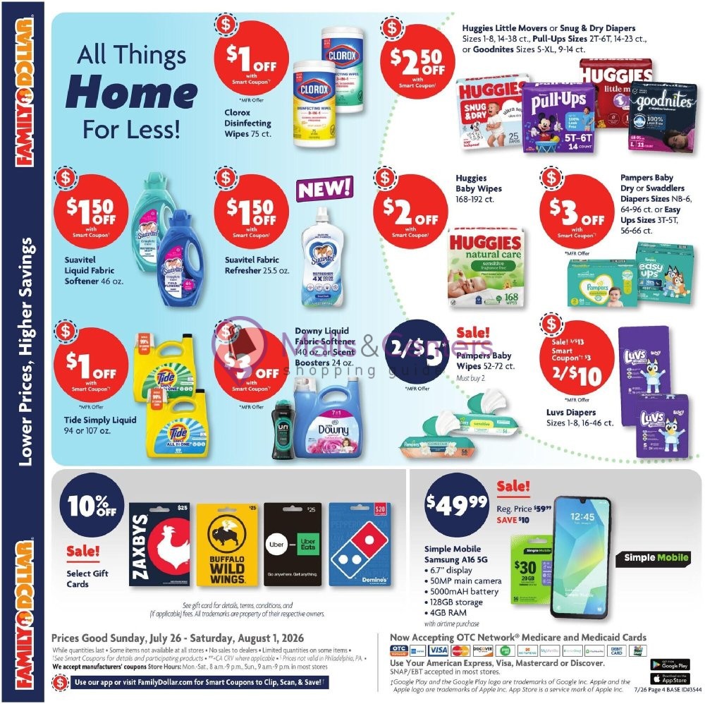 Weekly ad for Family Dollar valid: 07/26/2026 - 08/01/2026, page 10