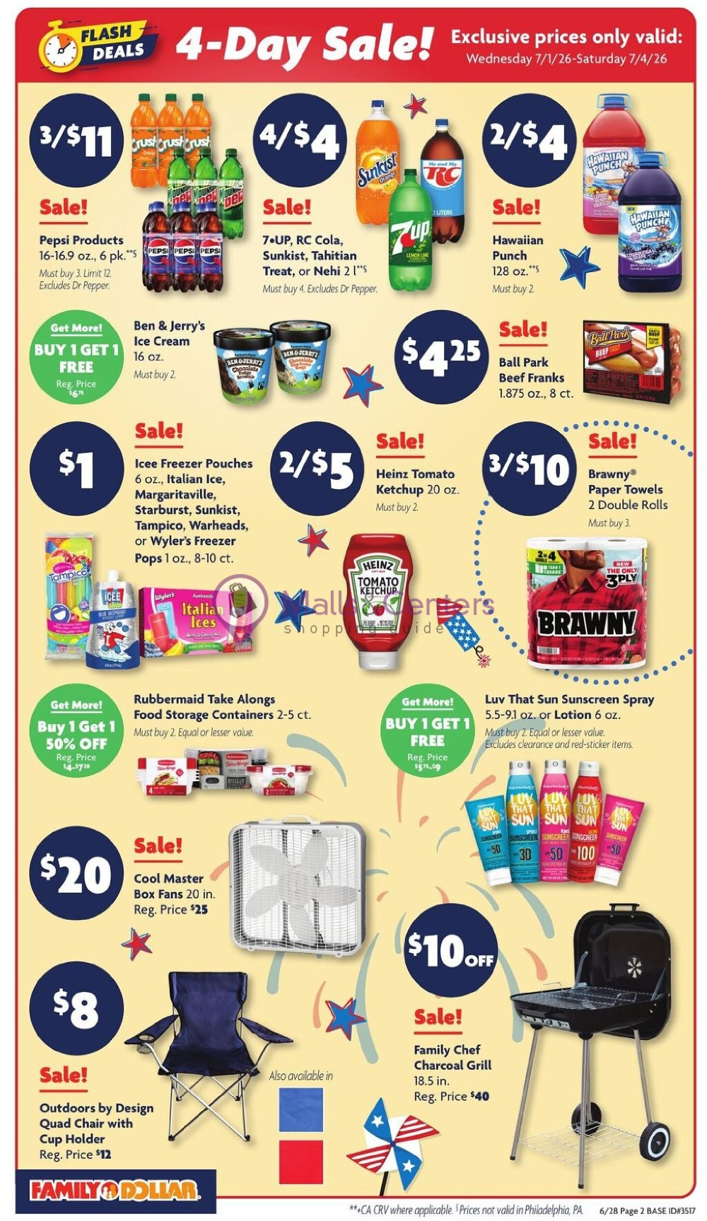 Weekly ad for Family Dollar valid: 06/28/2026 - 07/04/2026, page 2