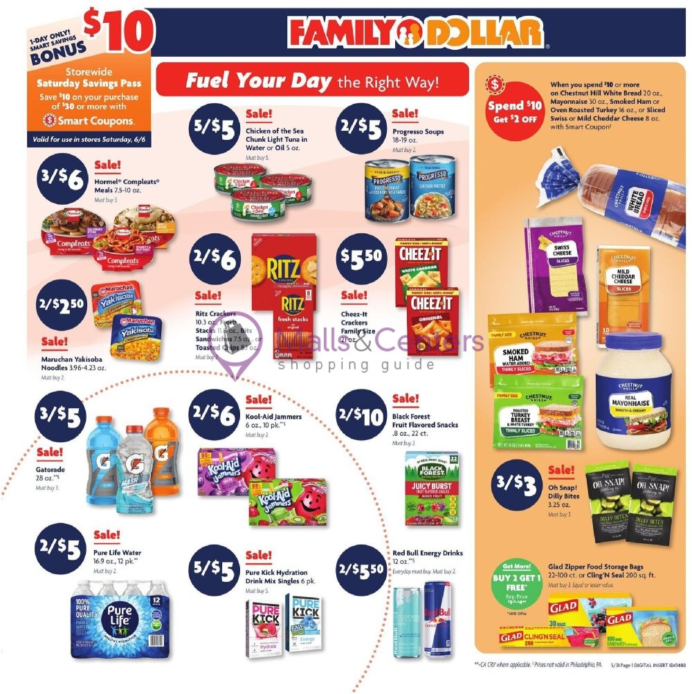 Weekly ad for Family Dollar valid: 05/31/2026 - 06/06/2026, page 1