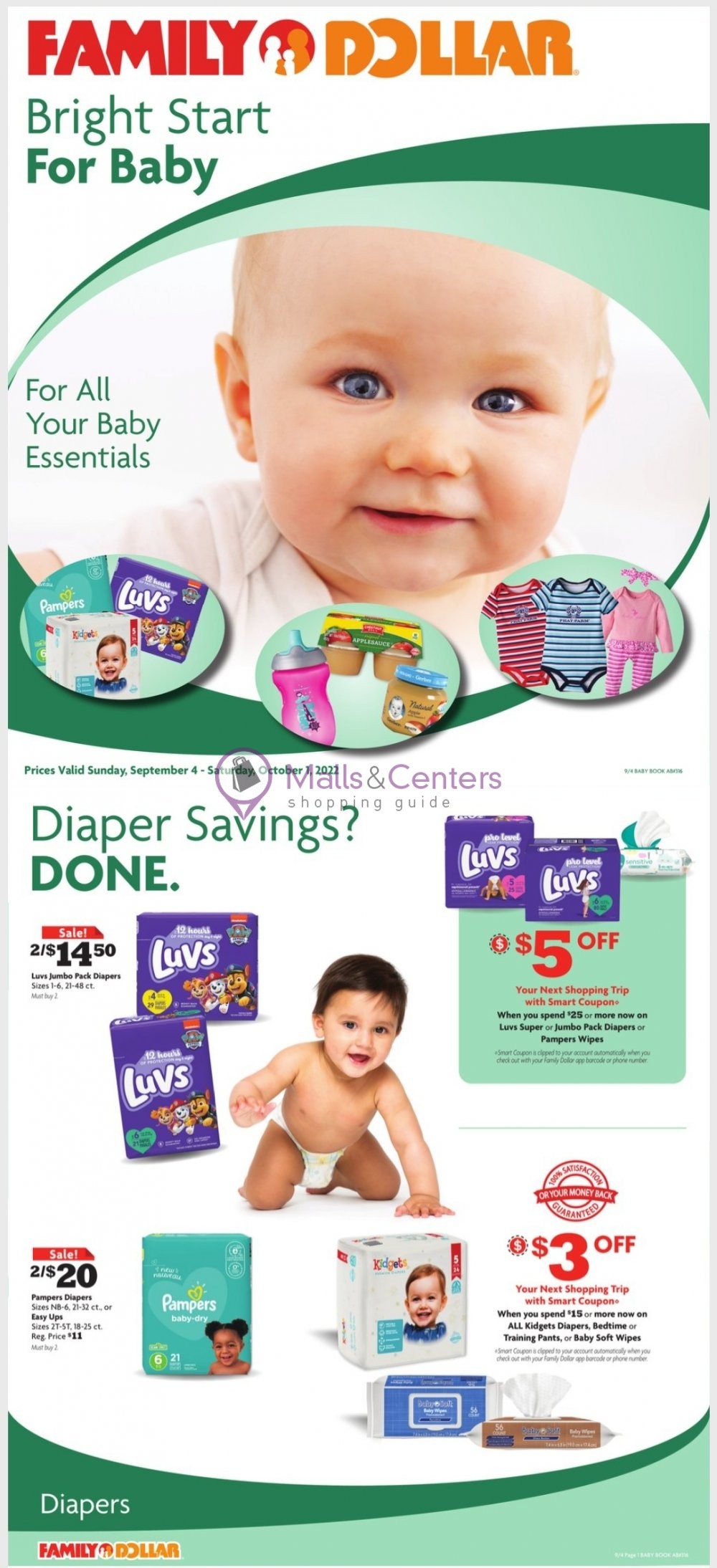 Family Dollar Weekly Ad sales & flyers specials MallsCenters