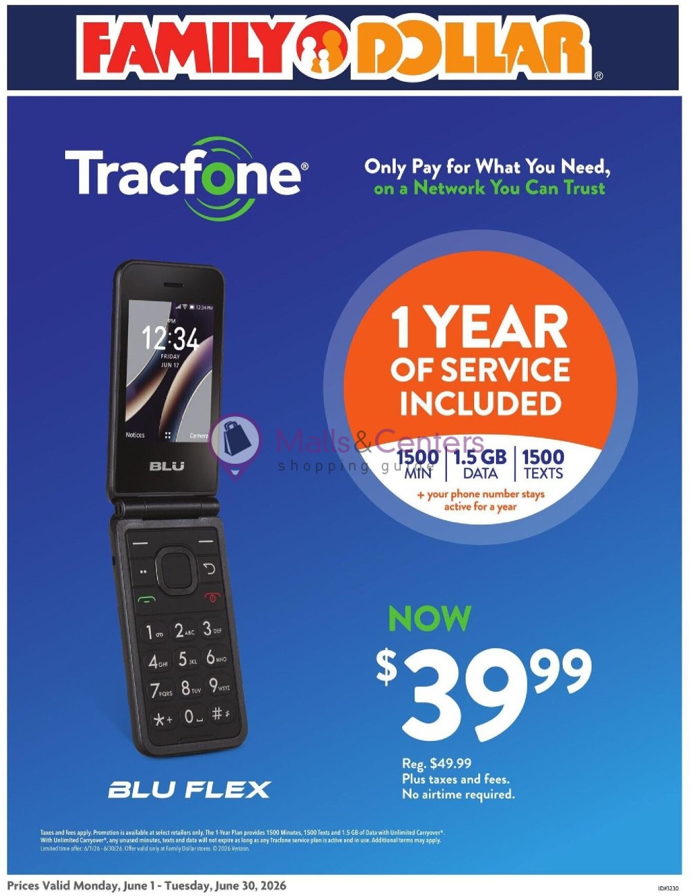Weekly ad for Family Dollar valid: 06/01/2026 - 06/30/2026, page 1