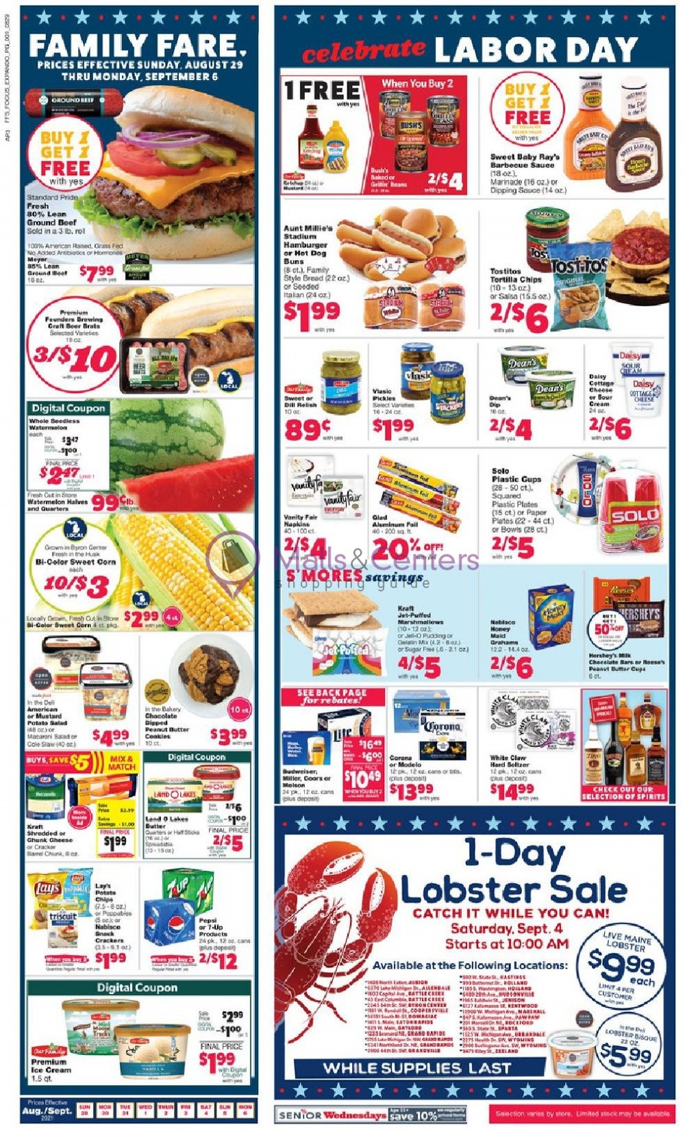 Family Fare Weekly Ad sales & flyers specials MallsCenters