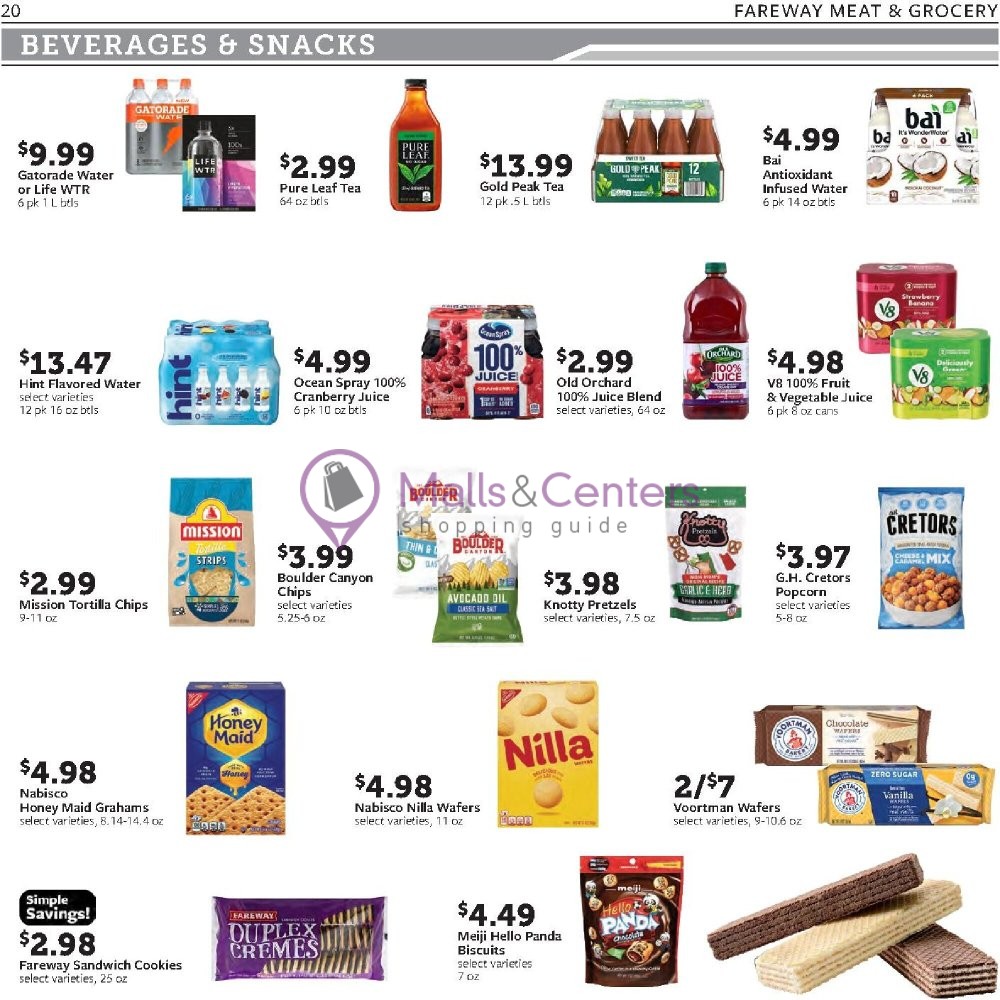 Weekly ad for Fareway valid: 08/01/2026 - 08/03/2026, page 20