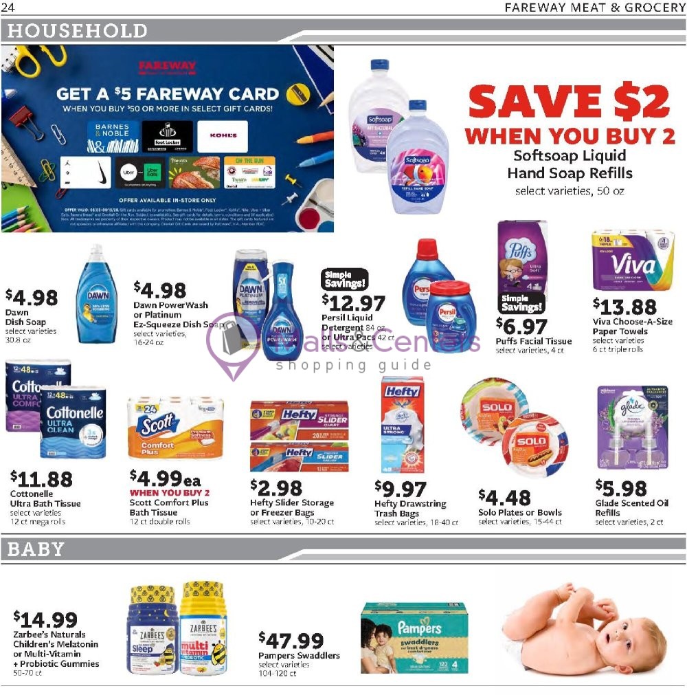 Weekly ad for Fareway valid: 08/01/2026 - 08/03/2026, page 24