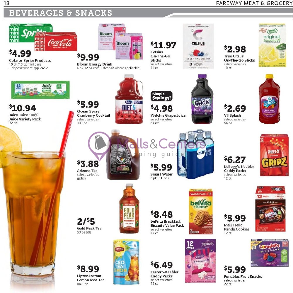 Weekly ad for Fareway valid: 08/17/2026 - 08/22/2026, page 18