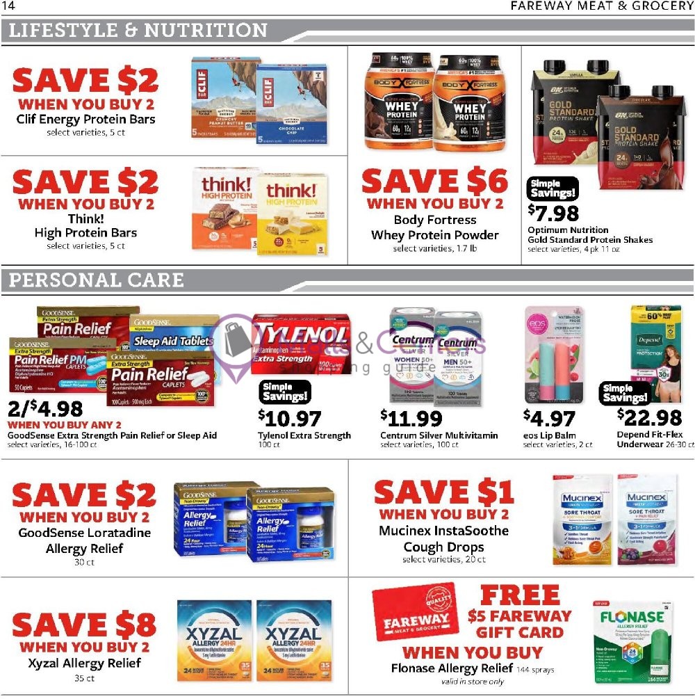 Weekly ad for Fareway valid: 08/24/2026 - 08/29/2026, page 14