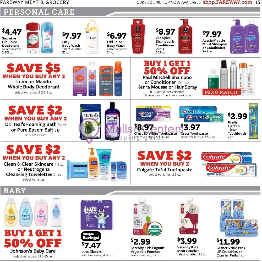 Weekly ad for Fareway valid: 08/24/2026 - 08/29/2026, page 15