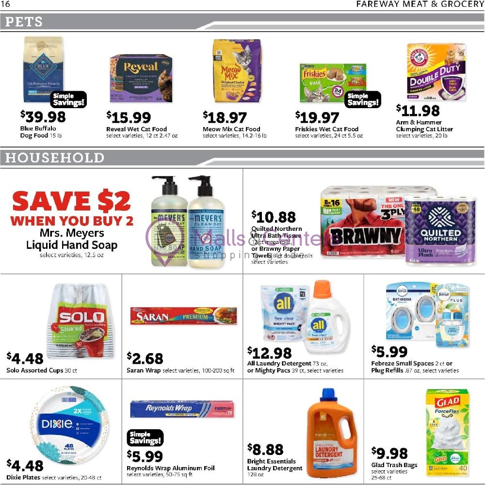 Weekly ad for Fareway valid: 08/24/2026 - 08/29/2026, page 16
