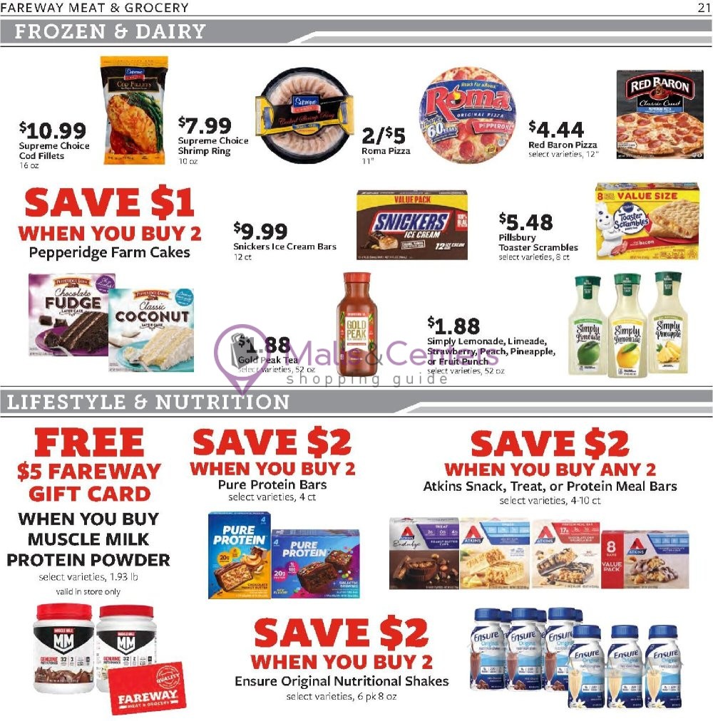 Weekly ad for Fareway valid: 08/31/2026 - 09/05/2026, page 21